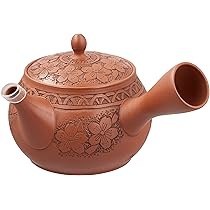 Amazon｜ヤマキイカイ(Yamakiikai) 急須 茶 230cc 昭刻朱泥桜彫